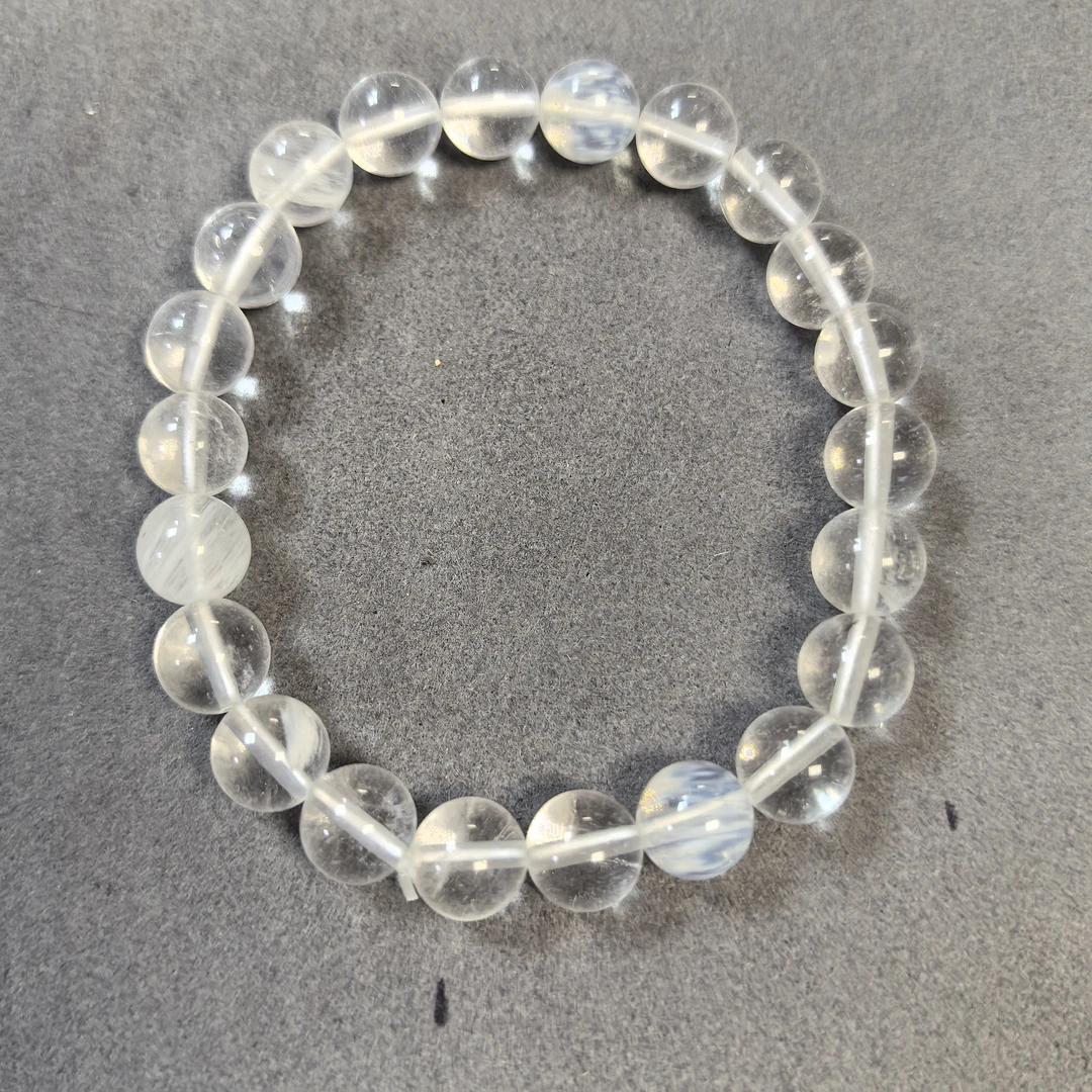 B143号8.7mm白色圆珠手串