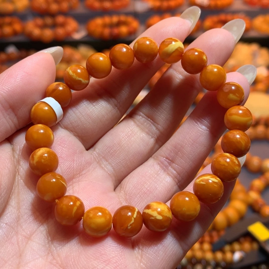 【闪购商品】手串蜜蜡未镶嵌蜜蜡手串