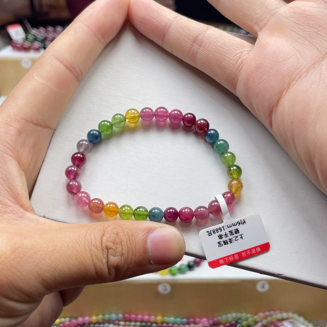 碧玺手串未镶嵌6mm.mmmmmmmmmmm