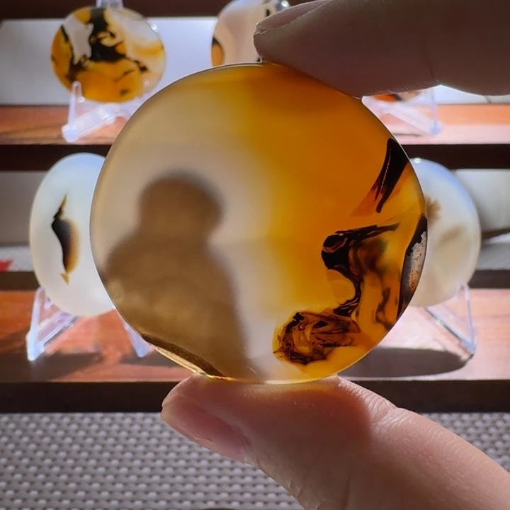 玛瑙/玉髓合金颈饰