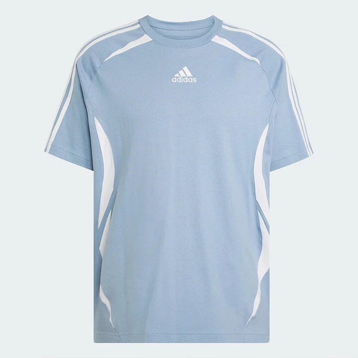 adidas/阿迪达斯男子商场同款经典时尚足球风运动短袖T恤KE0144