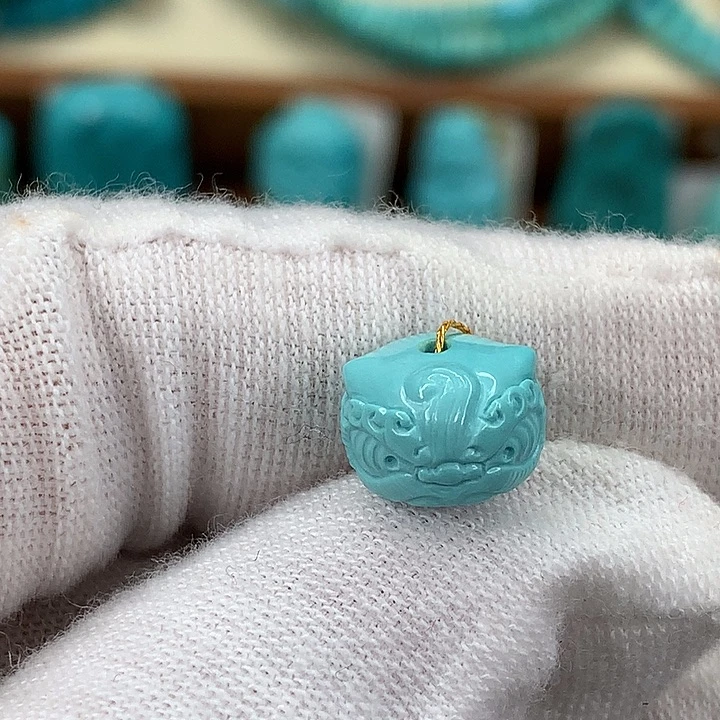 绿松石挂件未镶嵌