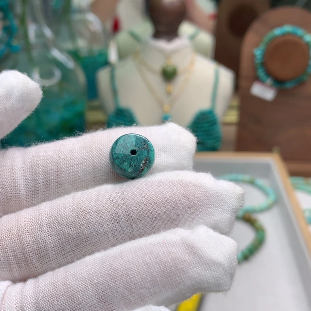 绿松石未镶嵌配饰