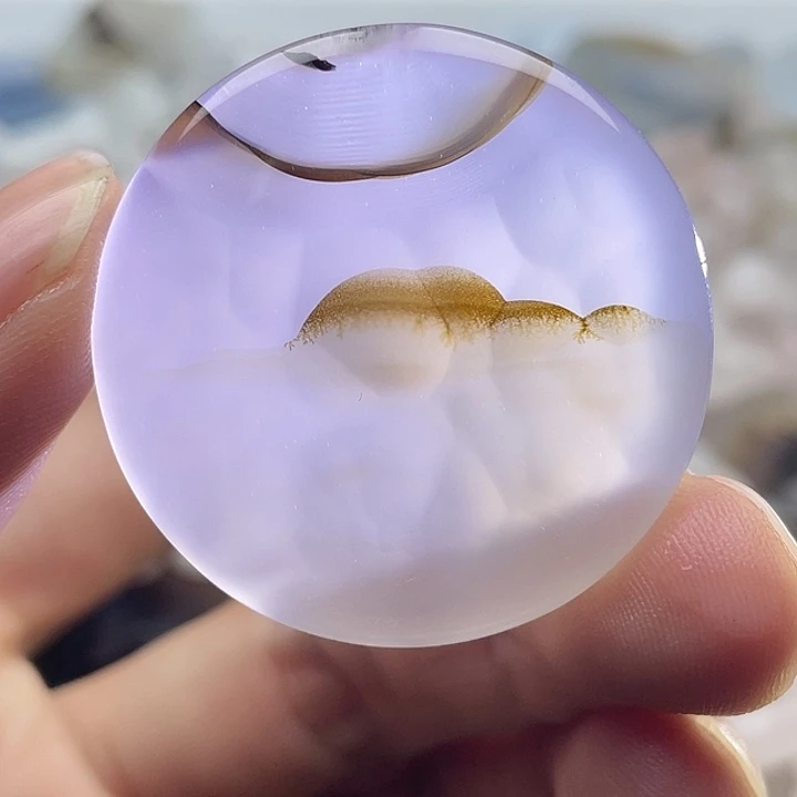 玛瑙/玉髓合金颈饰