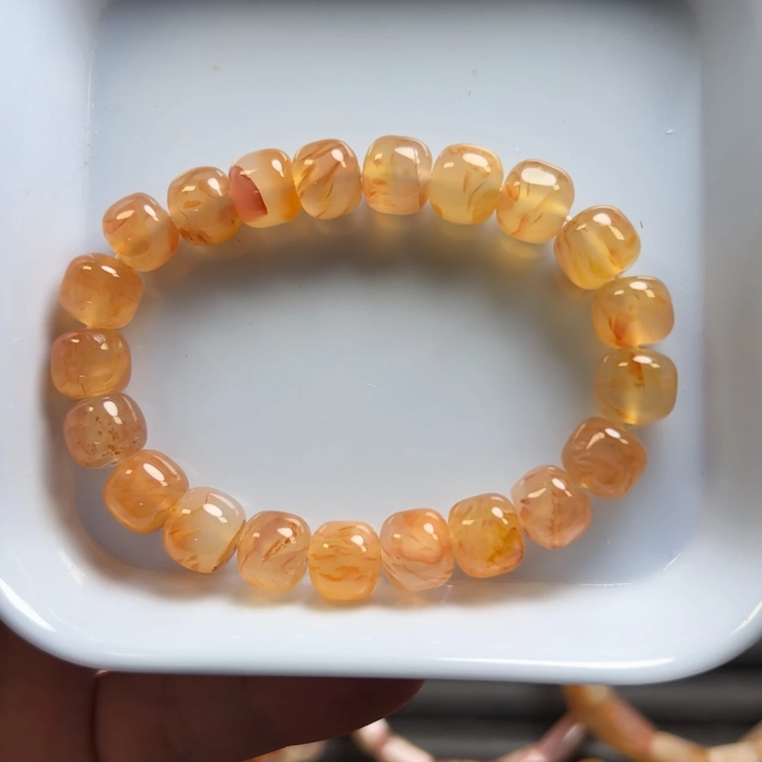 未镶嵌玛瑙/玉髓珠宝半成品