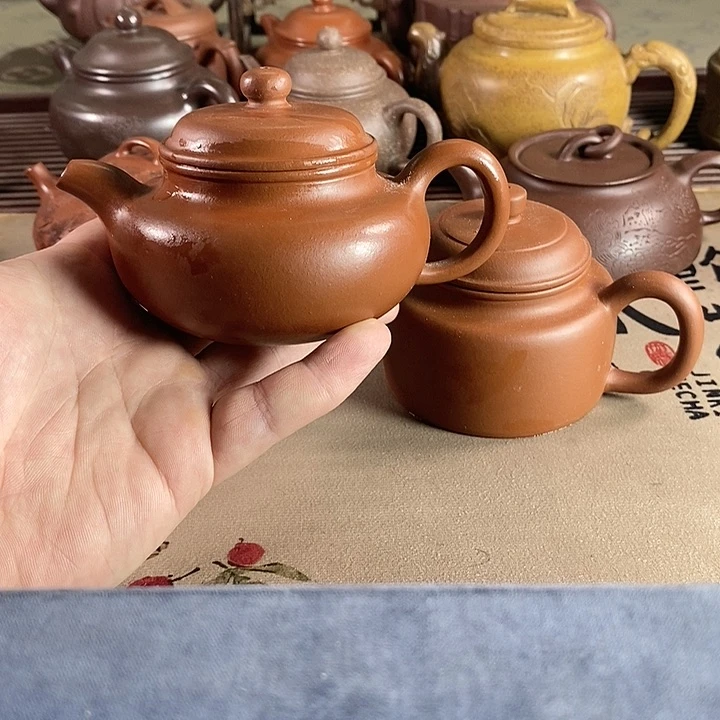 茶壶段泥紫砂的微瑕