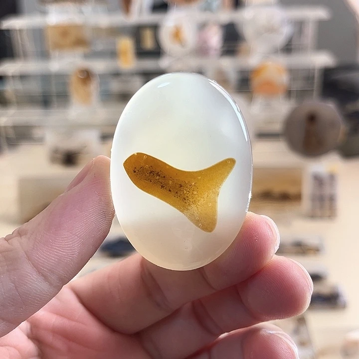 玛瑙/玉髓未镶嵌吊坠(不含链)