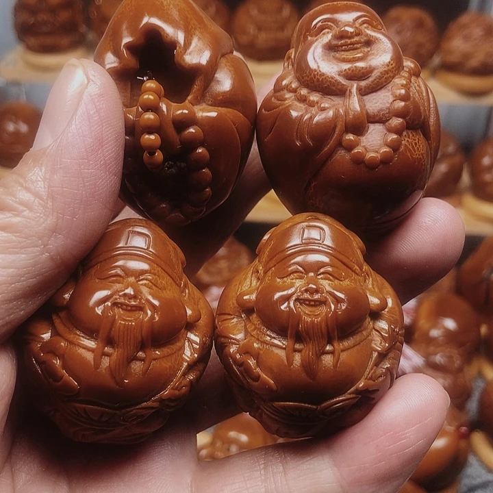 你***子手串/手链橄榄核财神➕无相佛弥勒
