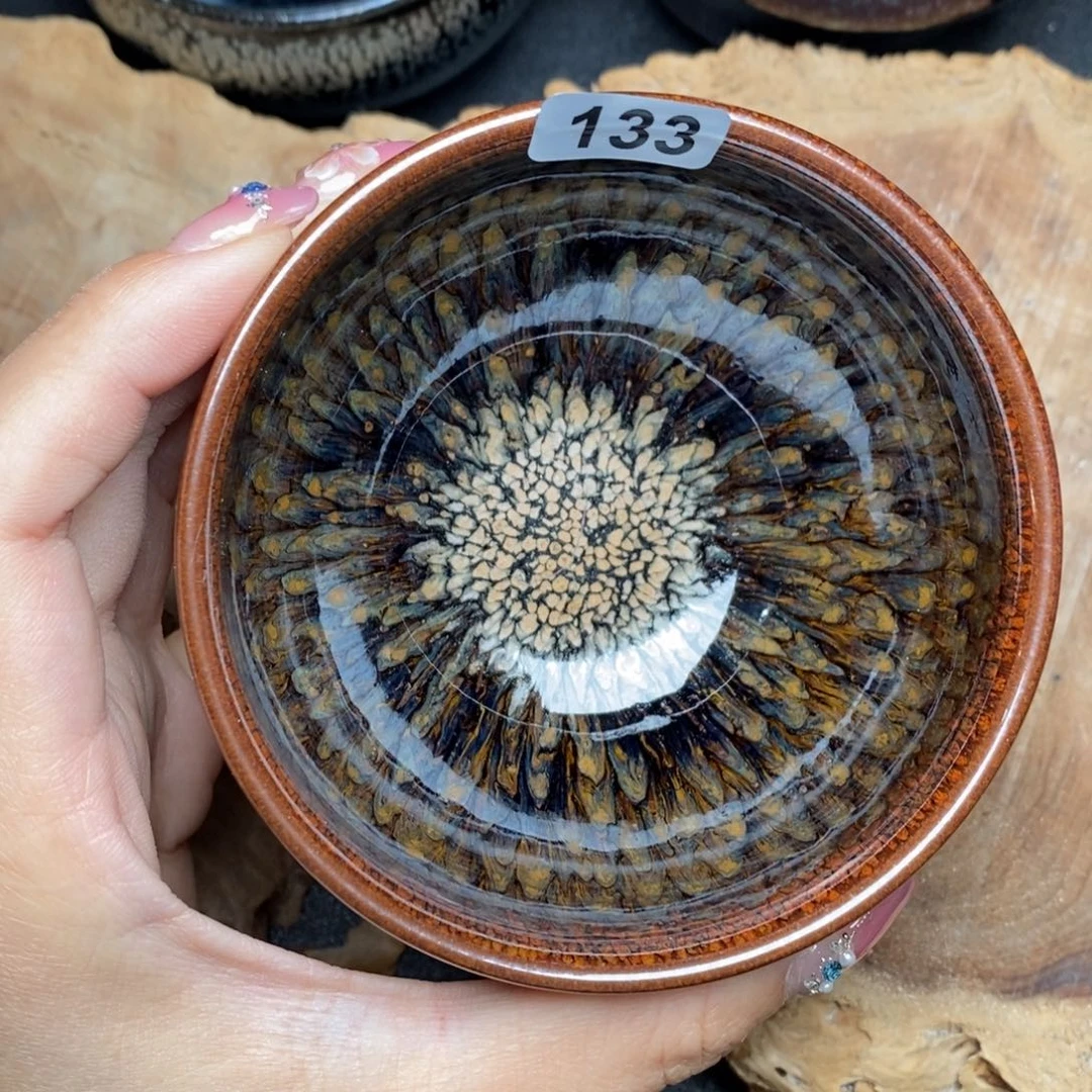 茶盏建窑建盏主人杯133