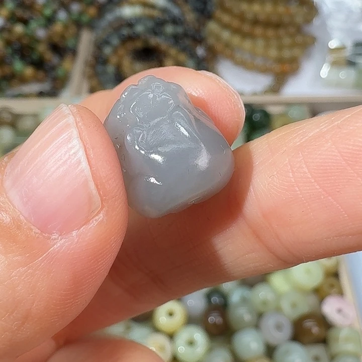 和田玉未镶嵌颈饰1214