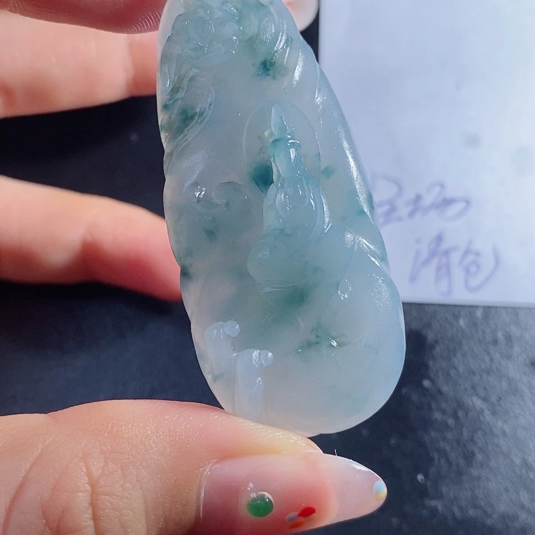 定制翡翠未镶嵌毛货