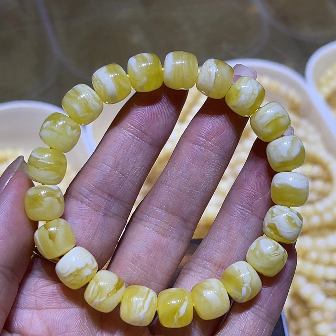 手链琥珀未镶嵌蜜蜡手串10.3