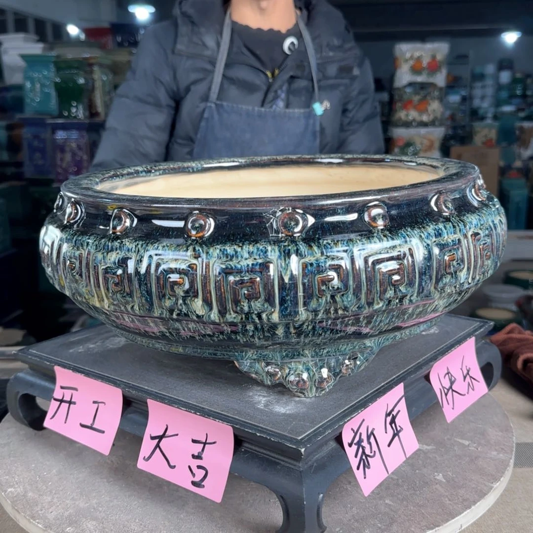 一风堂石湾花盆。