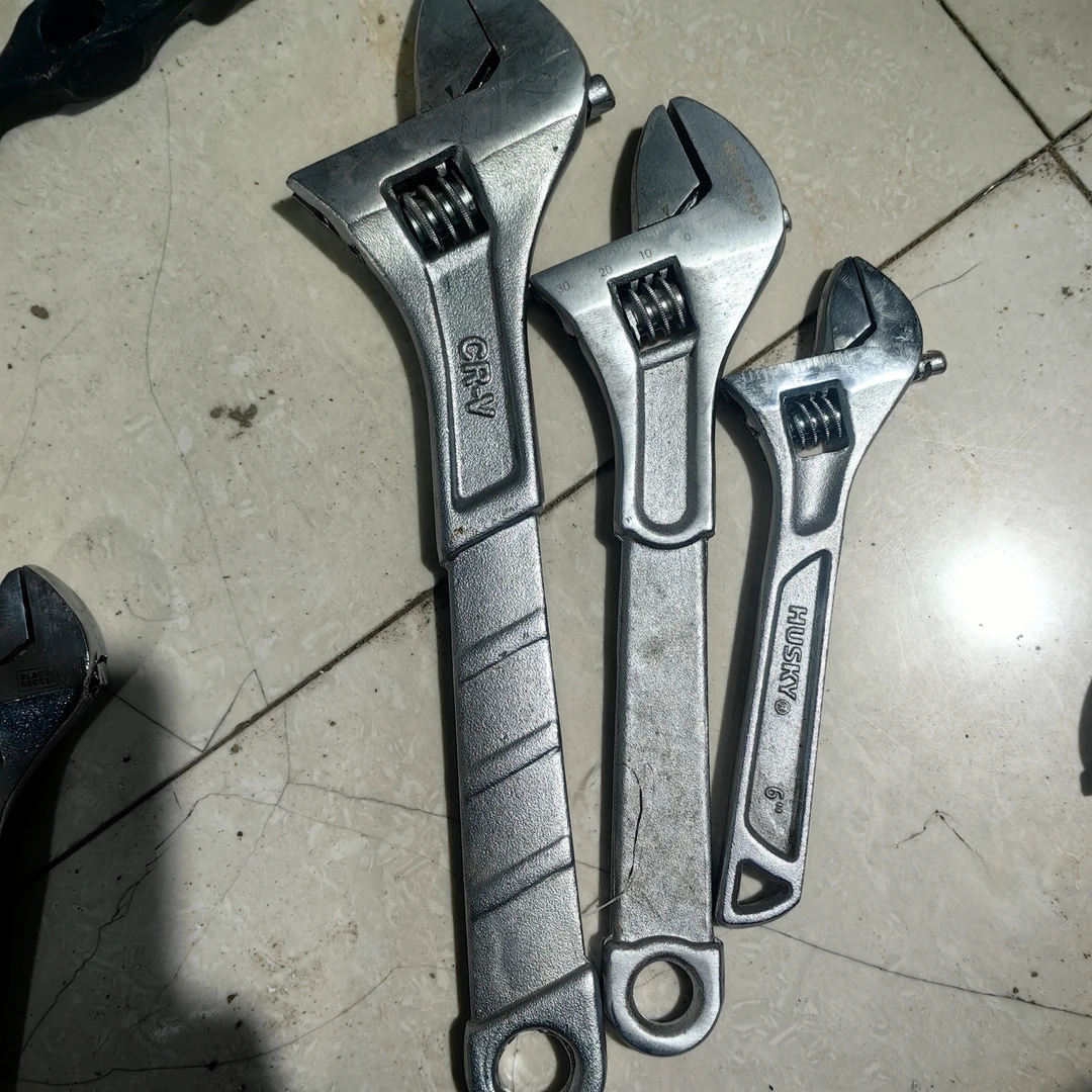 进口品牌活口扳手一套6寸8寸10寸