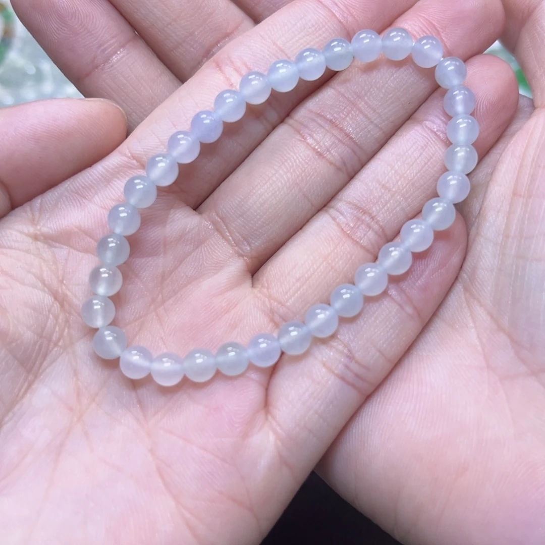 翡翠未镶嵌手链缅甸翡翠卡4.9