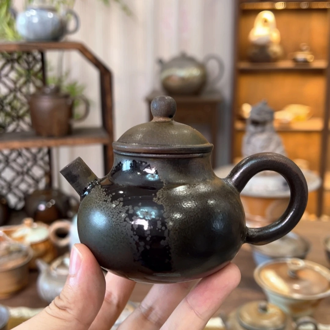 景德镇柴烧精品乌金