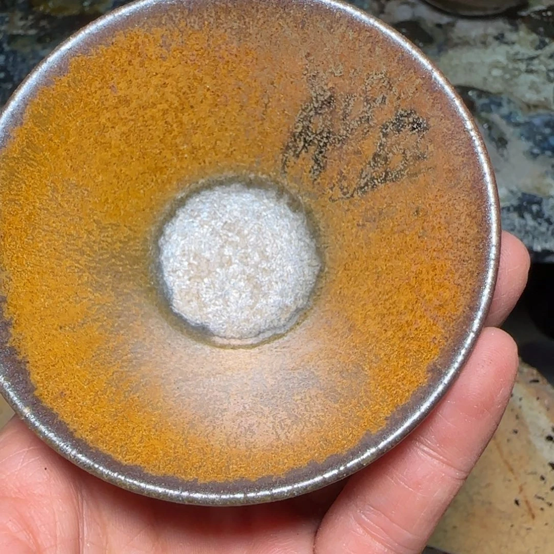 H***y柴烧建盏茶盏茶杯690