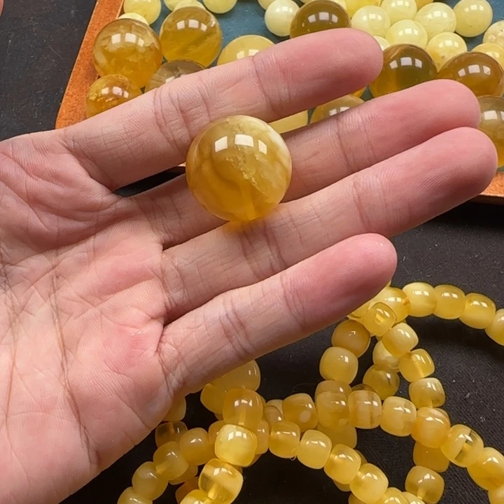 繁***宏蜜蜡未镶嵌珠宝奇石天然分单159
