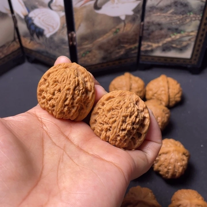 文玩核桃把件35南疆石