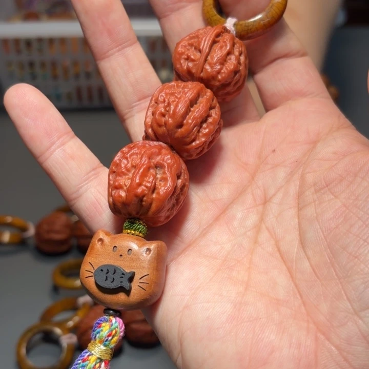 吊坠文玩核桃蛤蟆7527