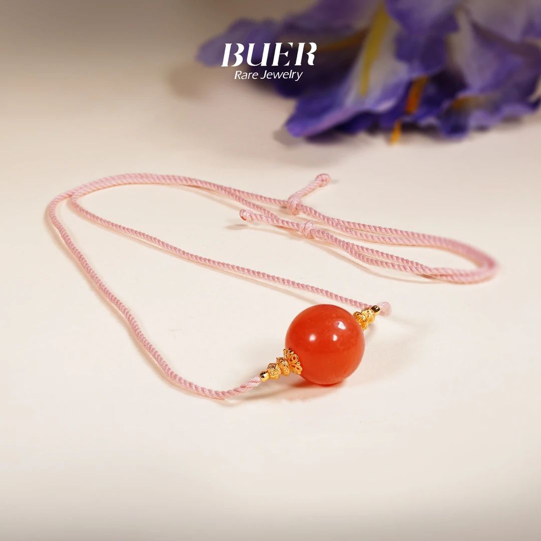 合金项链 【不二】糖球DIY编绳版锁骨链19mm(多样性发)-fd