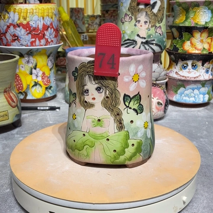 景德镇艺术手绘作品