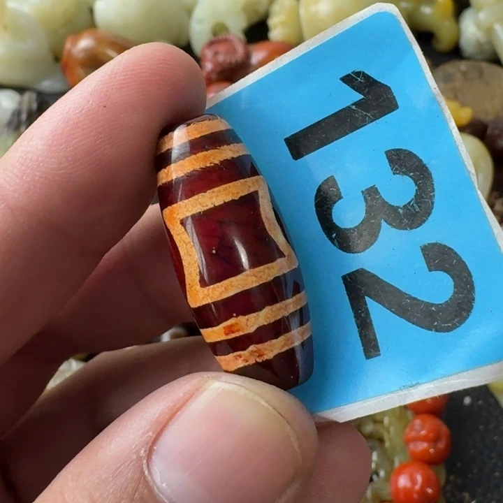 古***道玛瑙/玉髓未镶嵌颈饰