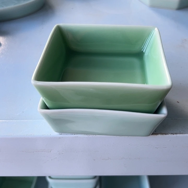 龙泉云间青瓷小米茶器