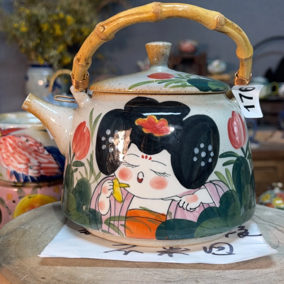 杯素浅陶瓷手工手绘