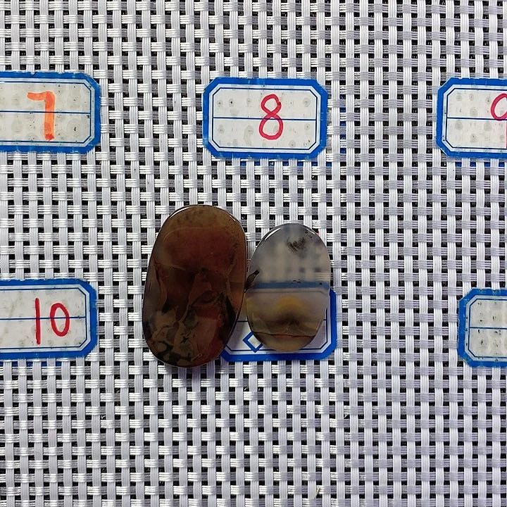 玛瑙/玉髓吊坠未镶嵌石*起