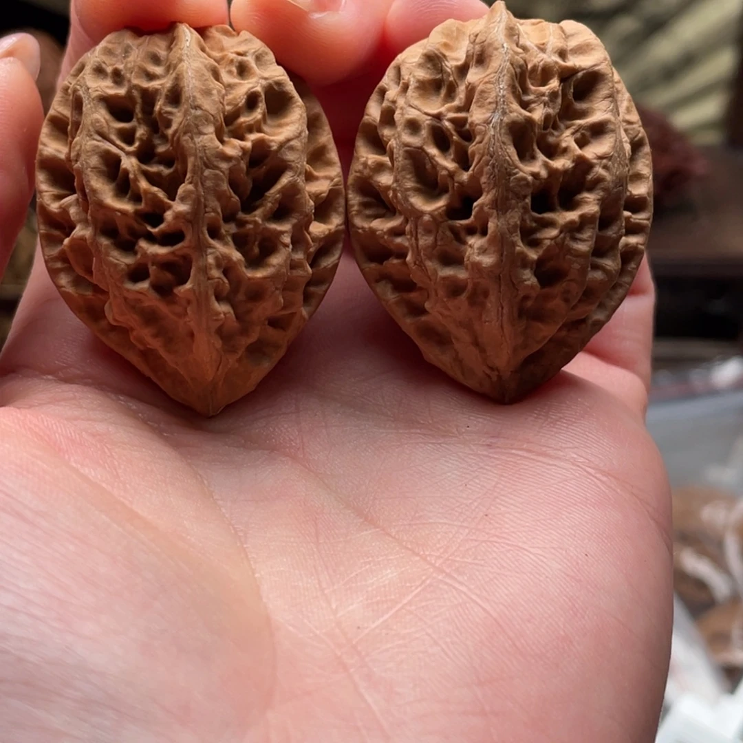 文玩核桃把件楸刀鱼9