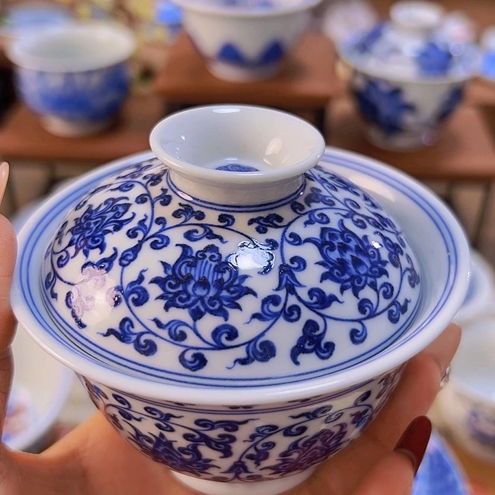 用****5手绘景德镇陶瓷杯子