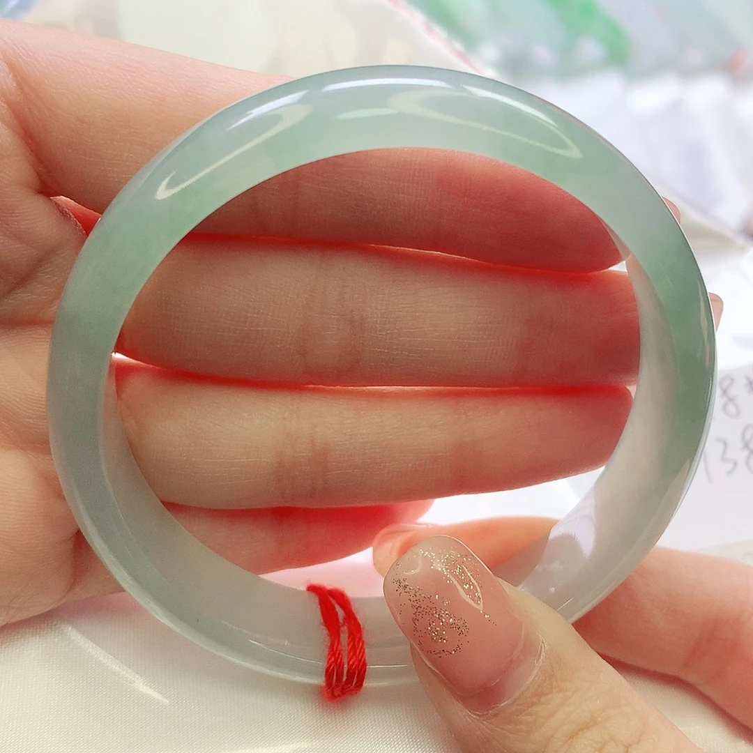 未镶嵌手镯翡翠缅甸天然A货翡翠 58