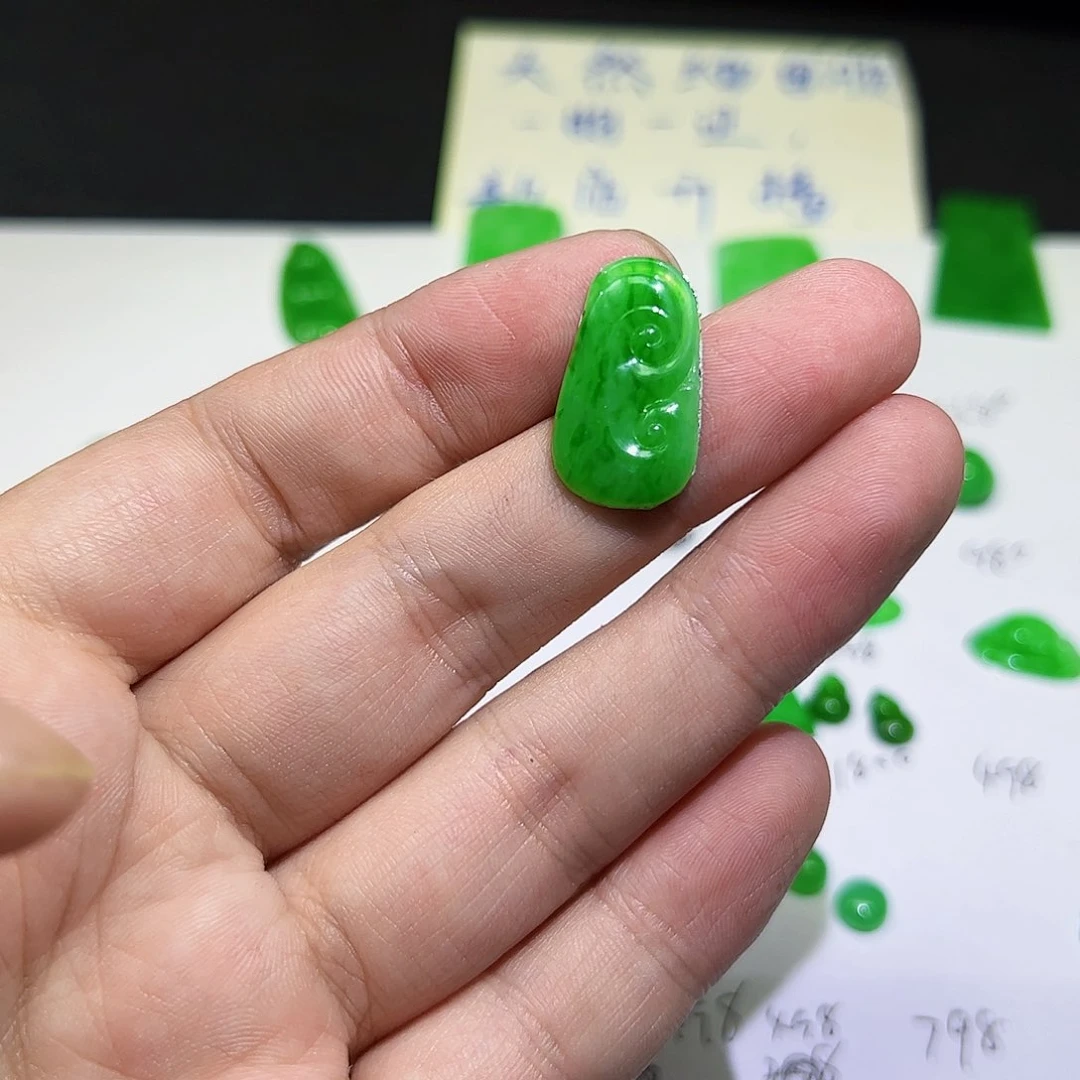 裸石翡翠天然缅甸A货翡翠