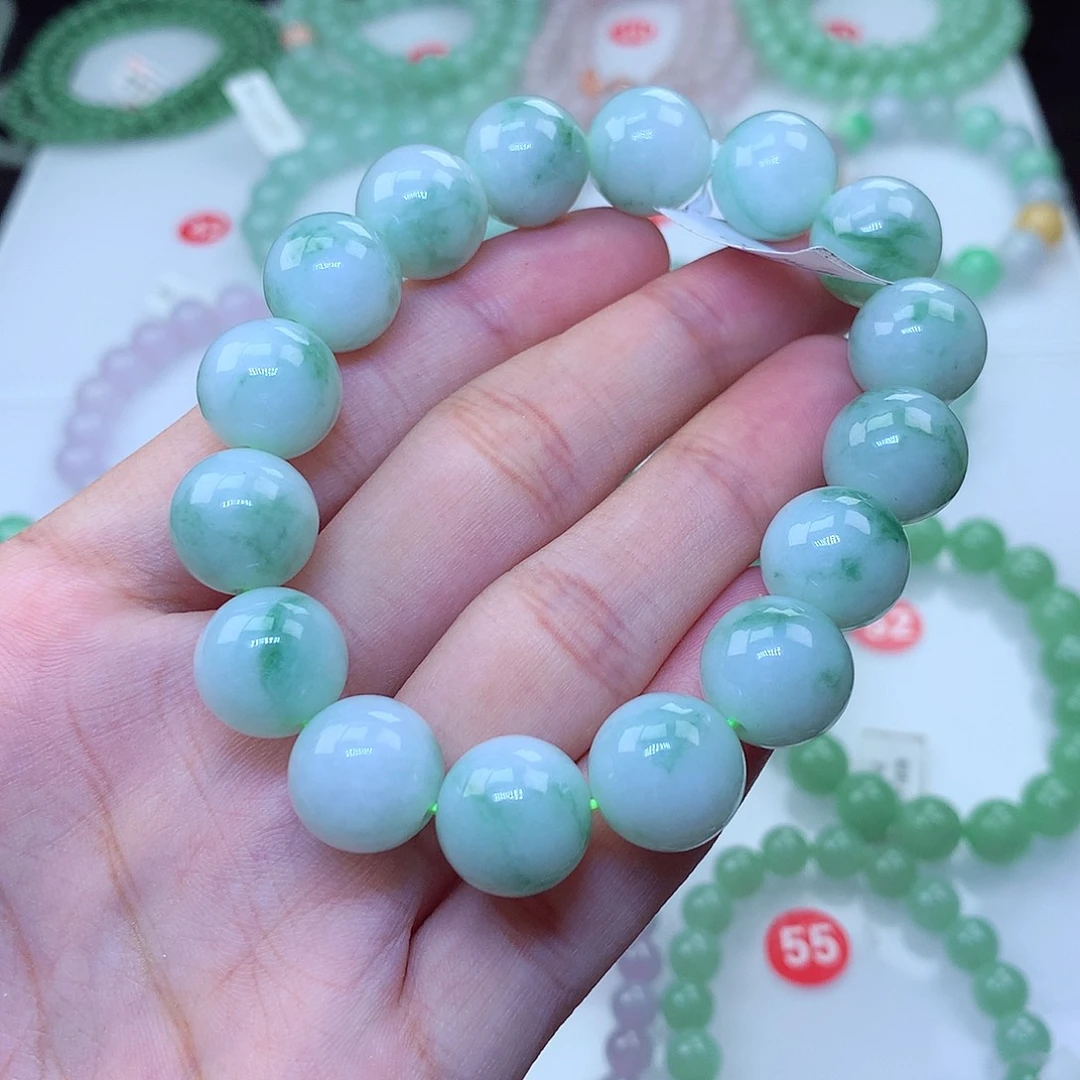 翡翠未镶嵌毛衣链