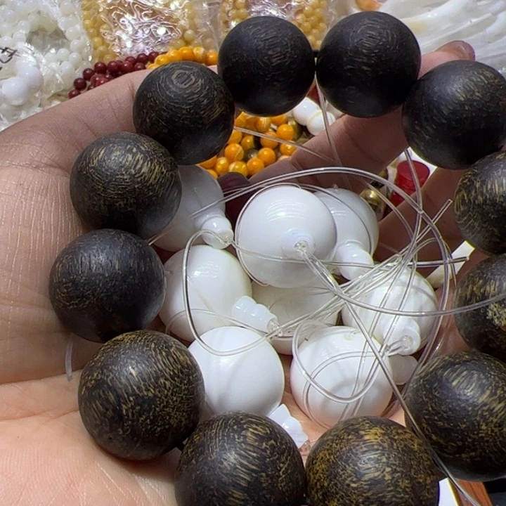 核桃手串/手链2.0大白三通