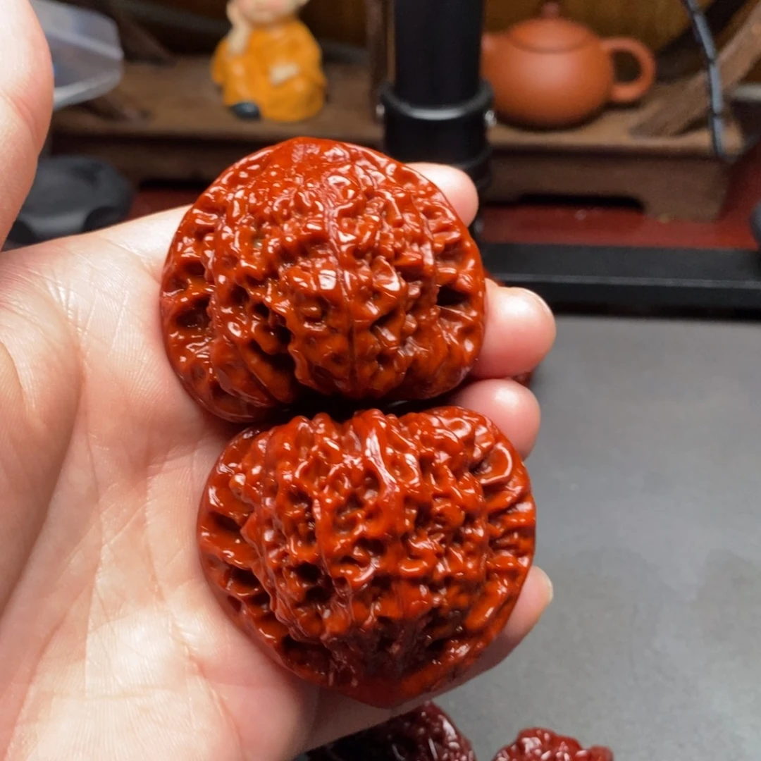 文玩核桃吊坠48官帽