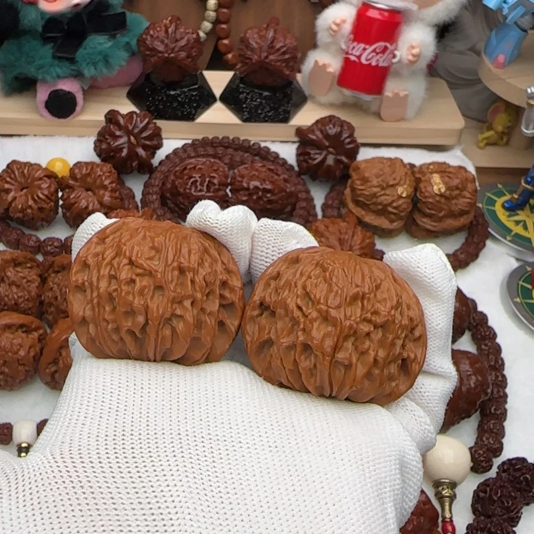 文玩核桃吊坠42正磨