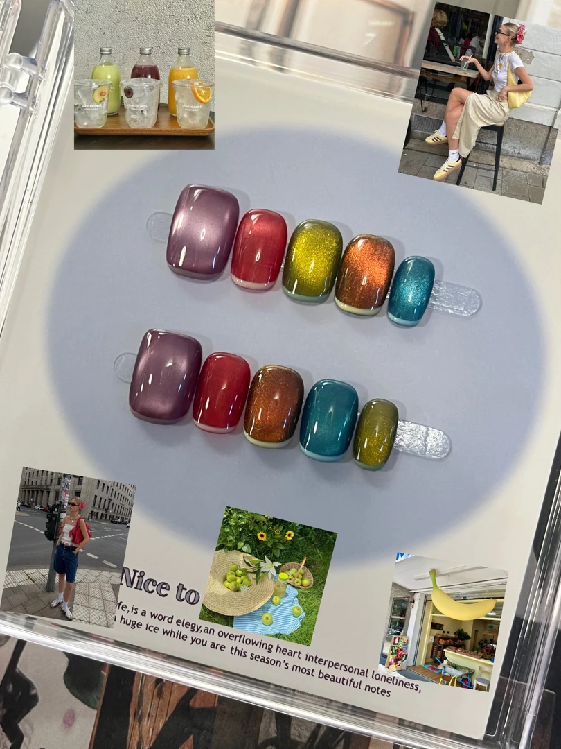 IS'SYI Nail【夜暮星球】小众精致时髦感ins氛围手工小众穿戴甲美甲