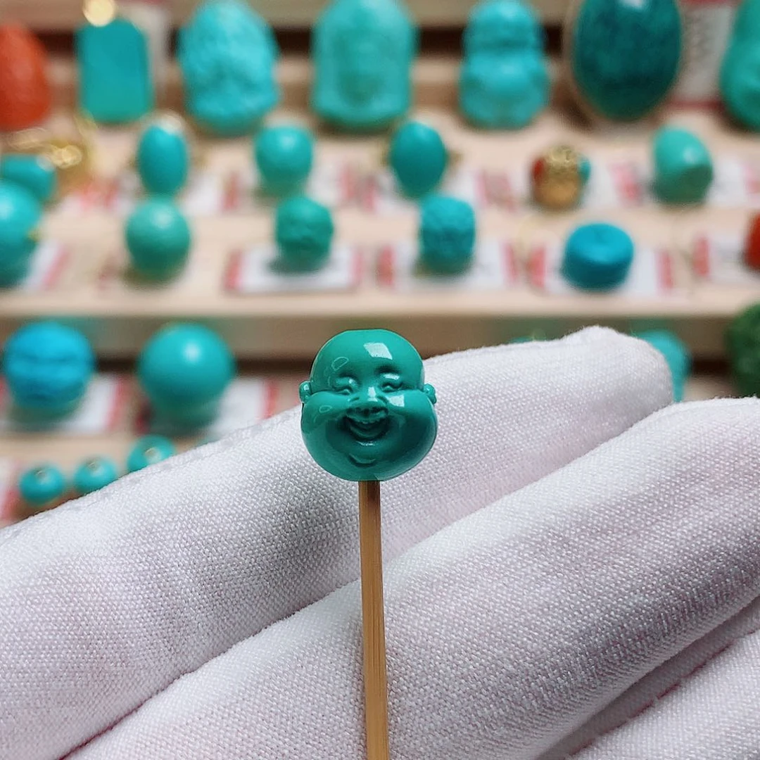 绿松石未镶嵌配饰