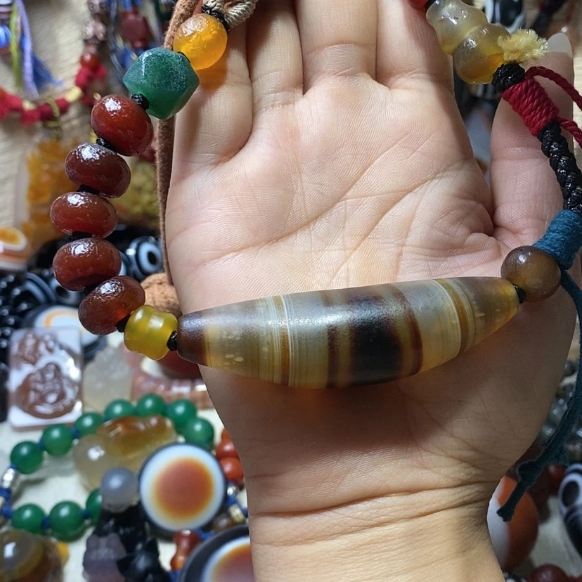 【闪购商品】玛瑙/玉髓颈饰未镶嵌李*菜