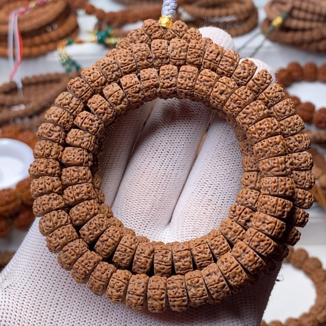 金刚菩提吊坠精工龙切～五瓣薄片老树王，尺寸9/10