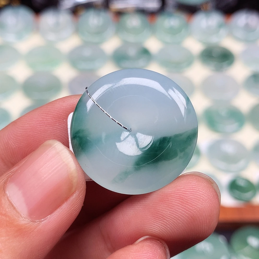 颈饰未镶嵌翡翠26.9-6.1mm