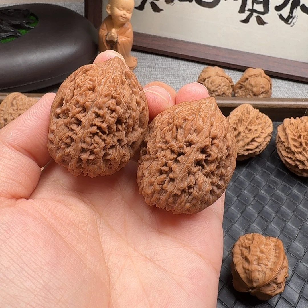 文玩核桃吊坠全品蒜头35