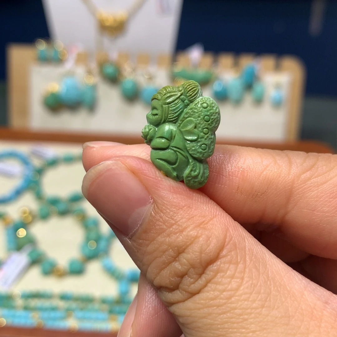 未镶嵌绿松石配饰