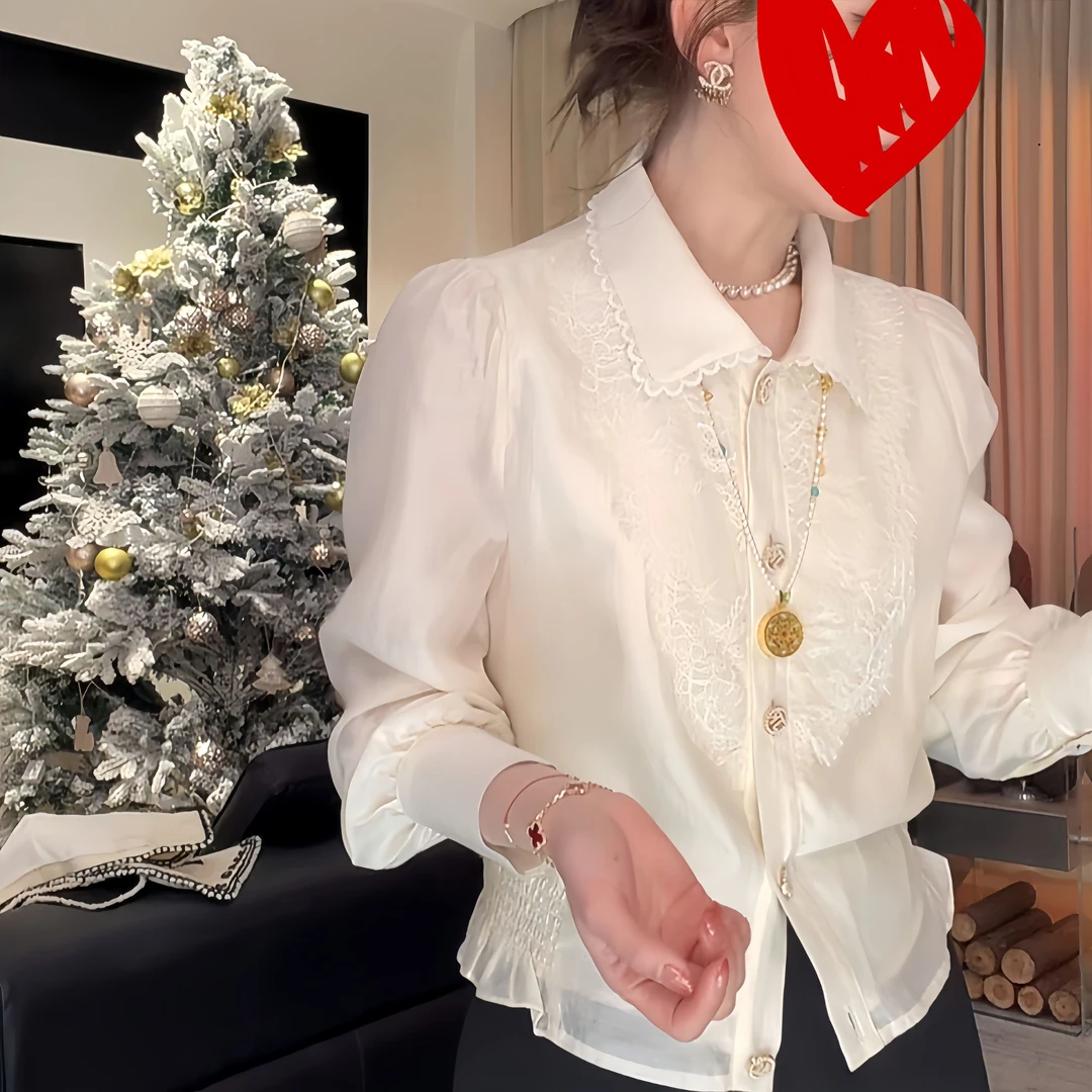 早春穿搭一整套女装轻奢高级感小香风衬衫裙裤两件套时尚洋气百搭