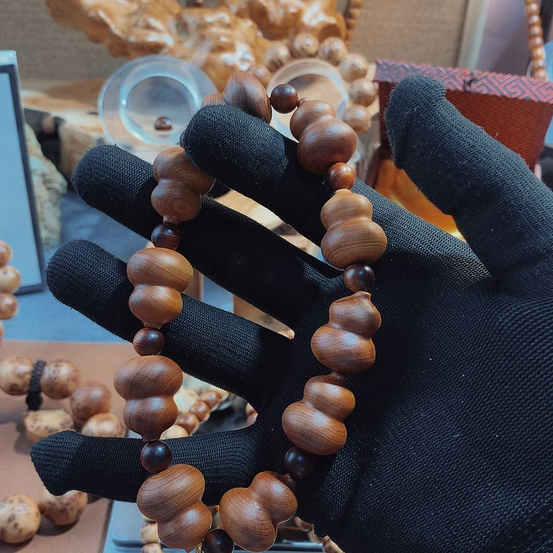 正***升手串/手链柏木葫芦手持