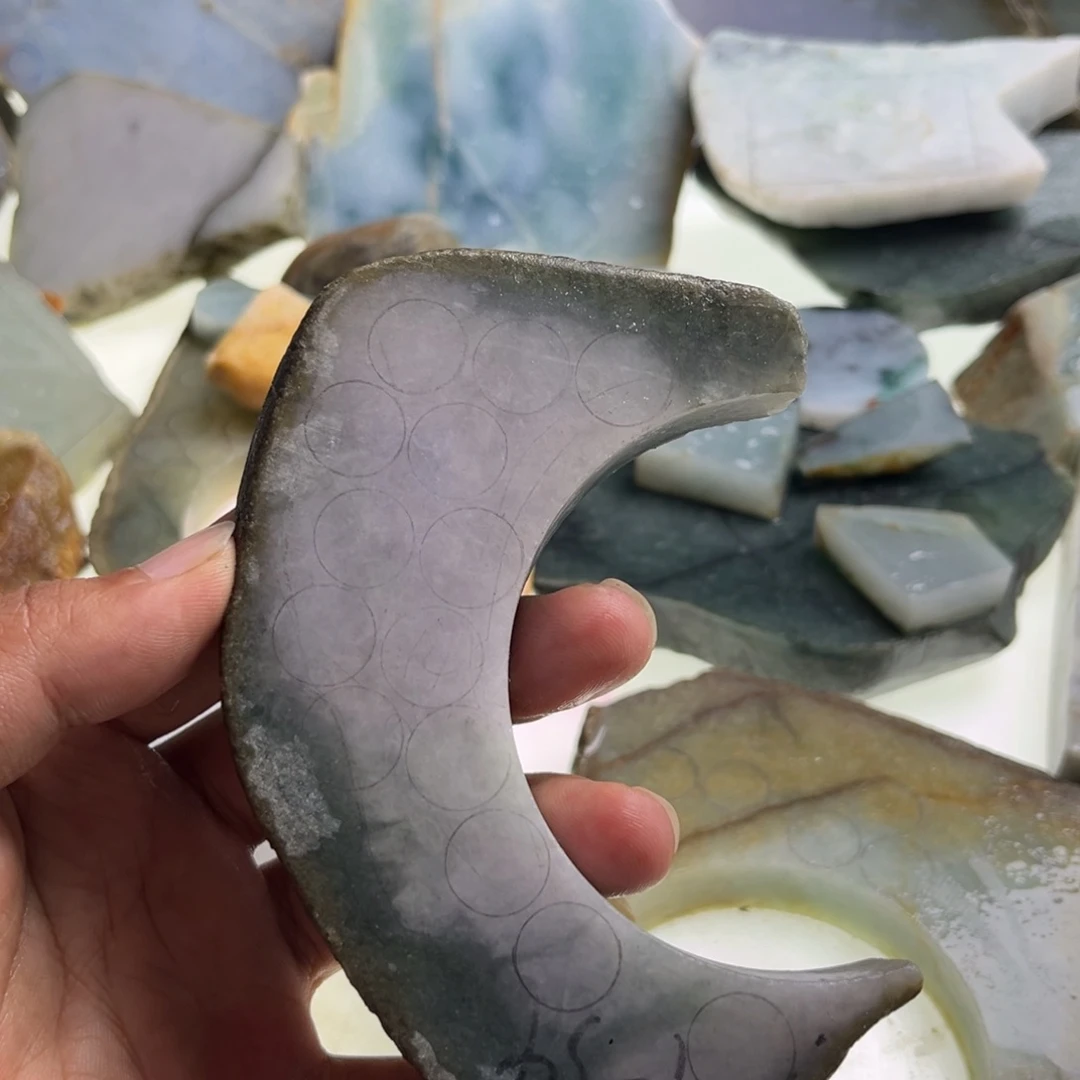 翡翠未镶嵌颈饰纯天然缅甸翡翠A货