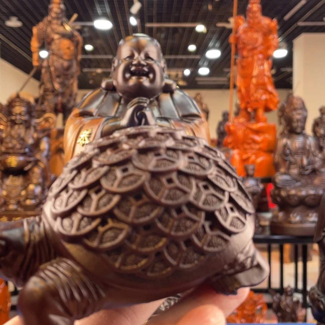 风车木（黑檀木）黑檀金钱龟