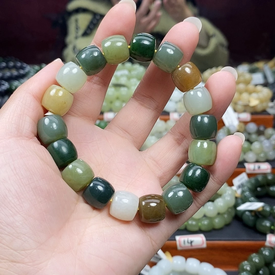 和田玉手链未镶嵌